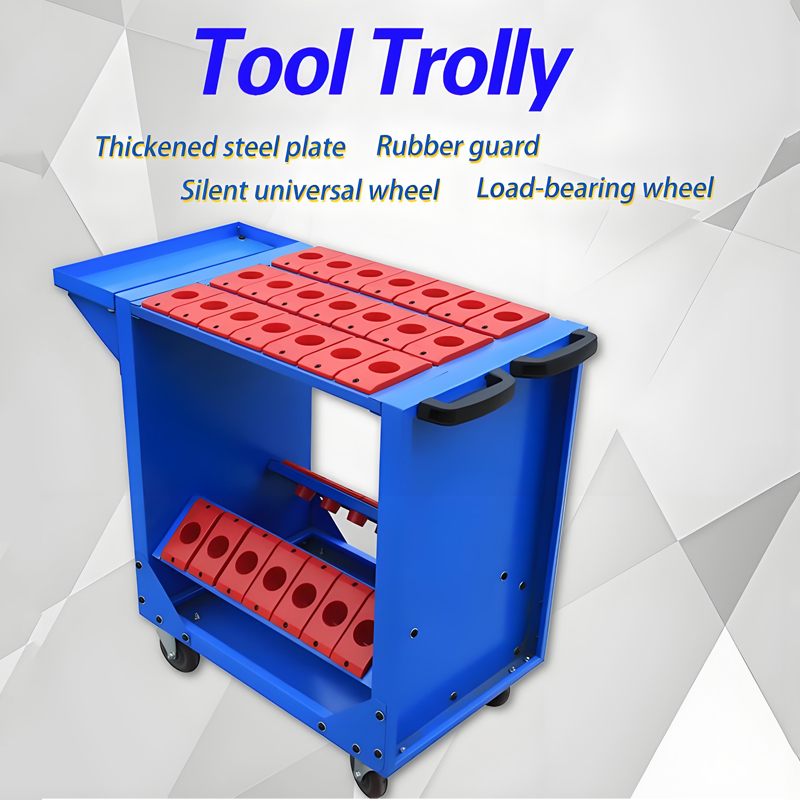 What is the maintenance process of CNC tool car